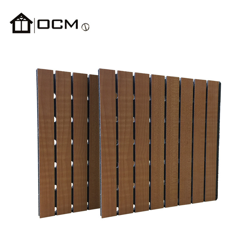 Auditorium Soundproof Interior Building Material Micro Perforated Acoustic Wall Panel