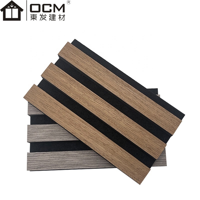 self adhesive Acoustic Panel Sound Proof Insulation decorative Wood Wall Panels