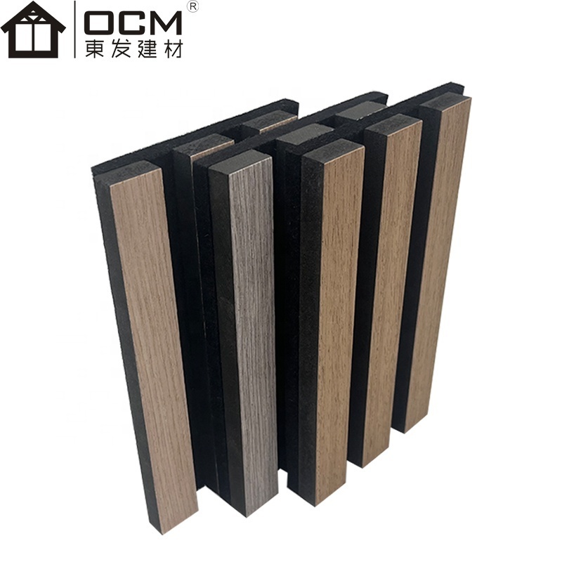 self adhesive Acoustic Panel Sound Proof Insulation decorative Wood Wall Panels