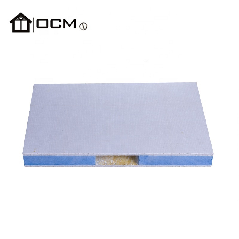 Sandwich Panels Walls PVC Sandwich Panel Rock Wool Sandwich Panel