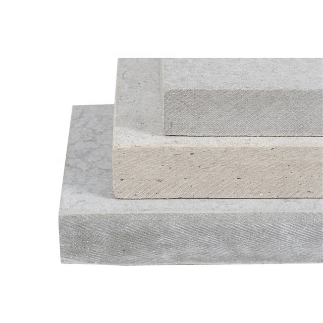 Construction Materials 18mm building fiber cement board for exterior wall floor slab floor cement sheeting