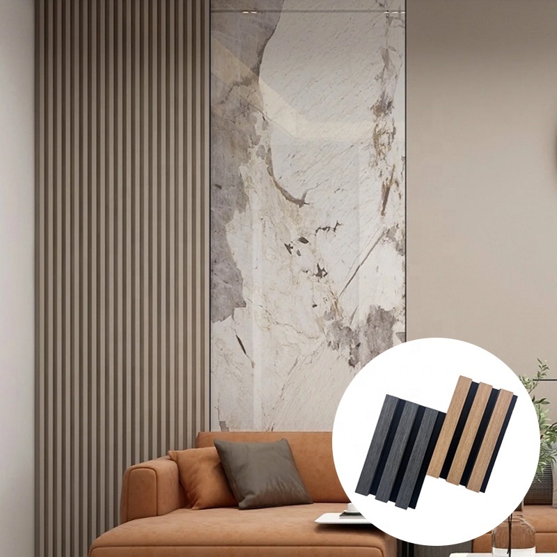 decorative Soundproofing Acoustic Slat Wood Wall Panels self adhesive acoustic panels