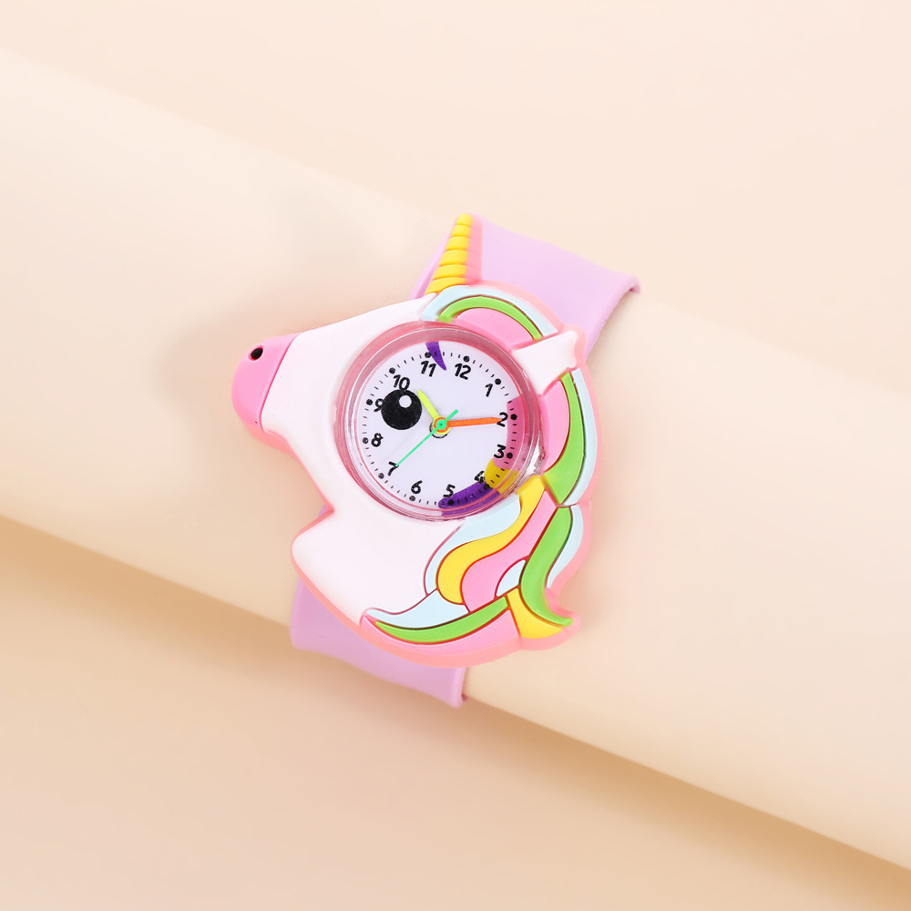 New Factory Children's Watches Cute Cartoon Crocodile Pretty Quartz Kids Watch Latest Toys Boys Girls Pat watches