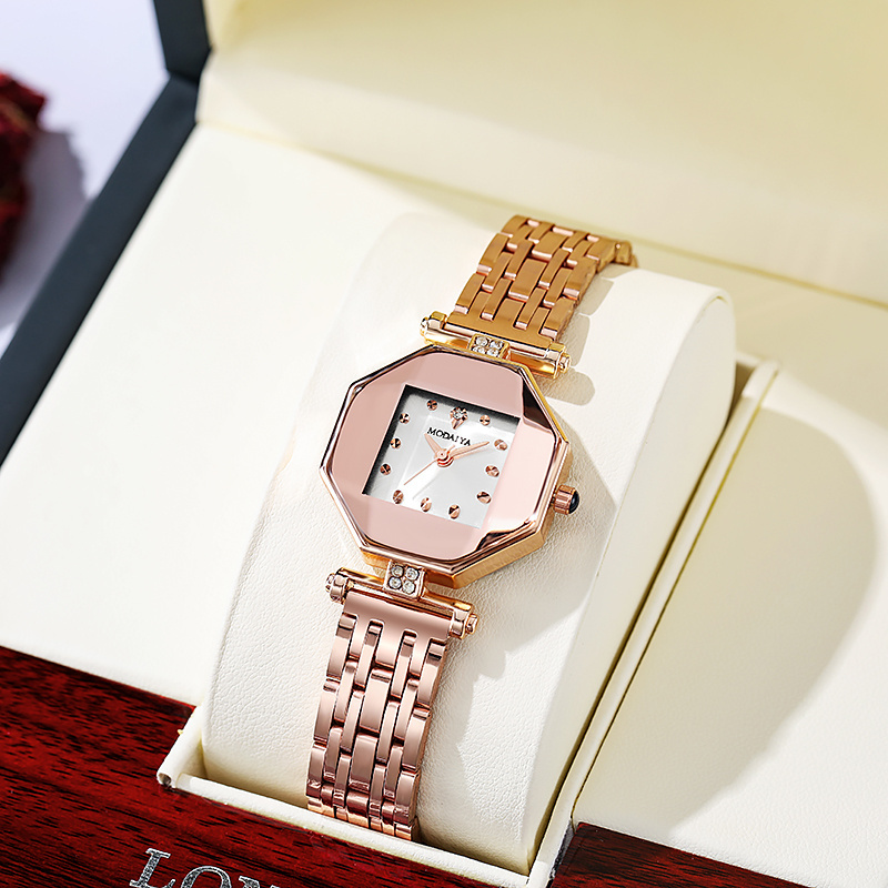 New Design Wrist Women Watch Bracelet Fashion Watch Female Stainless Steel Watch for Woman