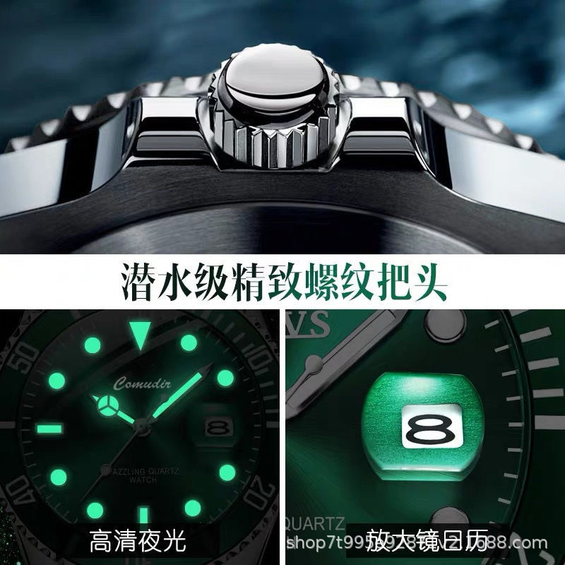 Dropshipping stainless steel japan movement quartz robot watch sr626sw price Luminous Waterproof Watches