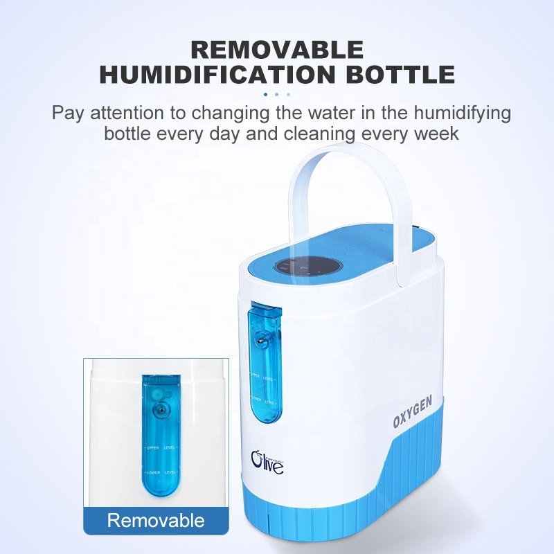 Mini Portable Oxygen-concentrator 5l Concentrador De Oxigeno Portatil Home Travel Oxygene Concentrator Machine with Battery