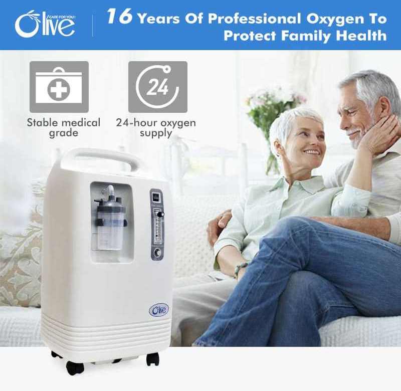 Medical Equipment 10 Litre Oxygen Concentrator Portable Adjust 1l 5l 7l Oxygen-Concentrator 10l 15l 20l/Min Oxygene Concentrator