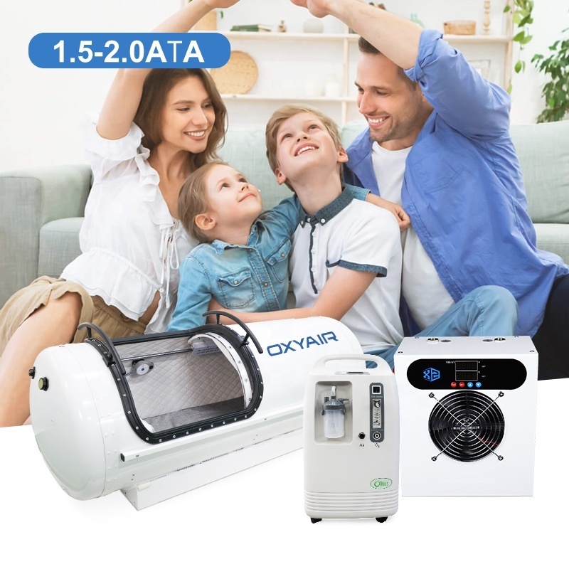 OXYAIR Home Aluminium Alloy 1.5ata Hard Hyperbaric Chamber 2 ata 3 ata Camara Hiperbaricas De Oxigeno Hyperbaric-oxygen-chamber