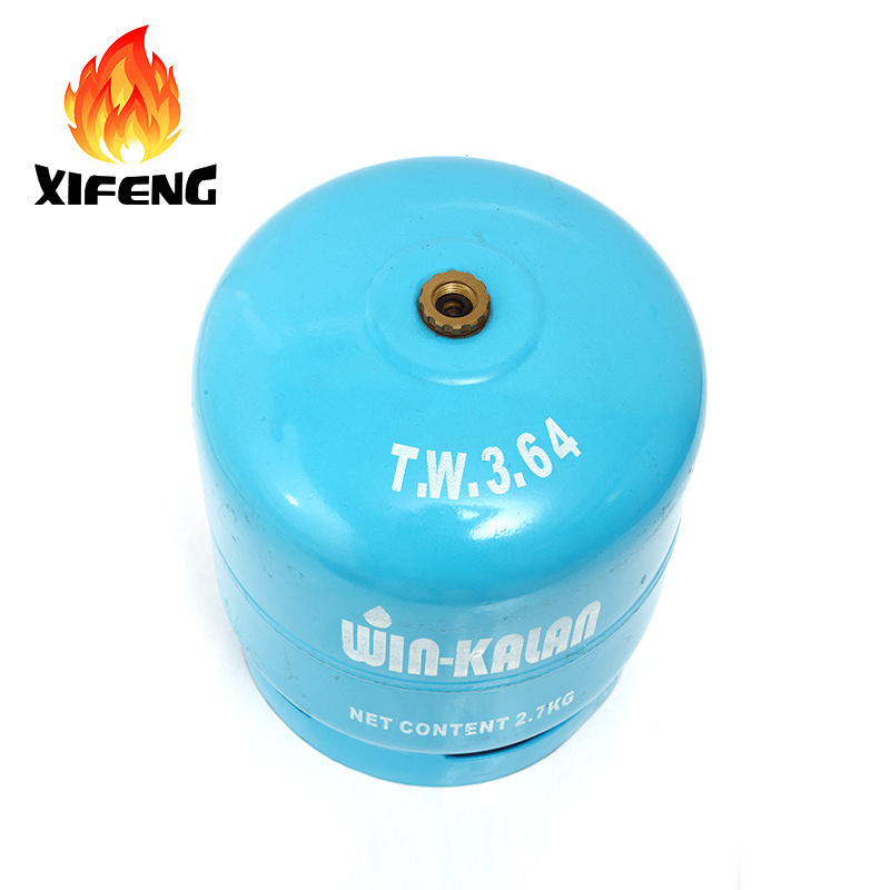 Empty Gas cylinder (LPG-2.7KG) SHINEGAZ philippines steel lpg gas cylinder