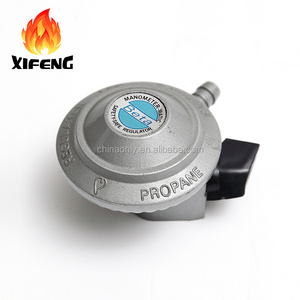 Zinc material butane to propane adapter safety valve for home Gas regulator adjustment