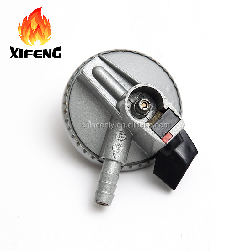 Zinc material butane to propane adapter safety valve for home Gas regulator adjustment