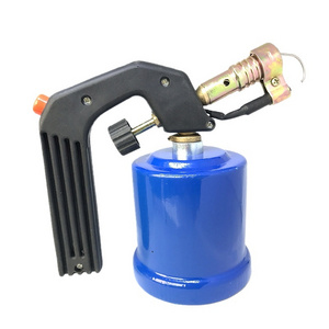 Factory provide portable butane gas torch Portable Gas Torch Flame Gun Blowtorch Copper Flame