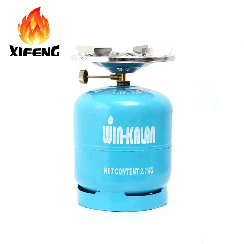 Empty Gas cylinder (LPG-2.7KG) SHINEGAZ philippines steel lpg gas cylinder