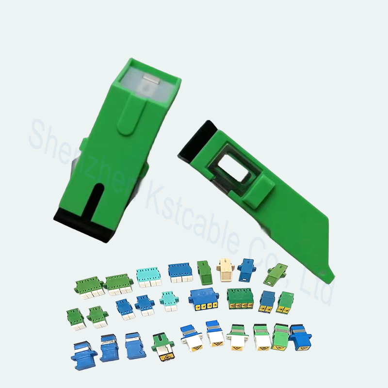 KST SC APC SX Inner Shutter Avoid Laser optical fiber Adaptor Fiber optic adapter optical fiber connector Without Flange