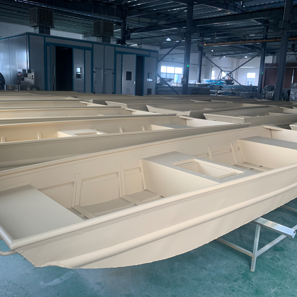 16FT Rowing Boat For Family Aluminum Jon Boat with Full Equipments