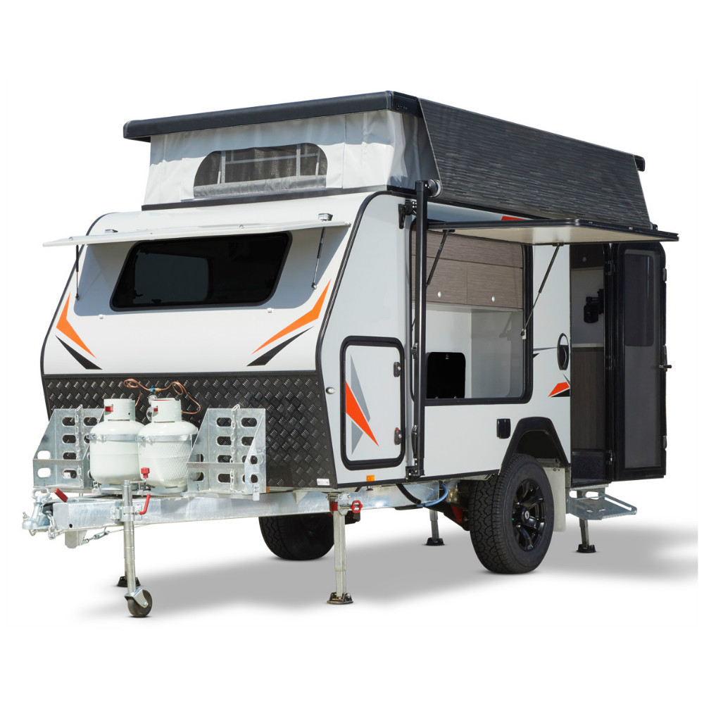 Pop Up Teardrop Camper Mini Caravan