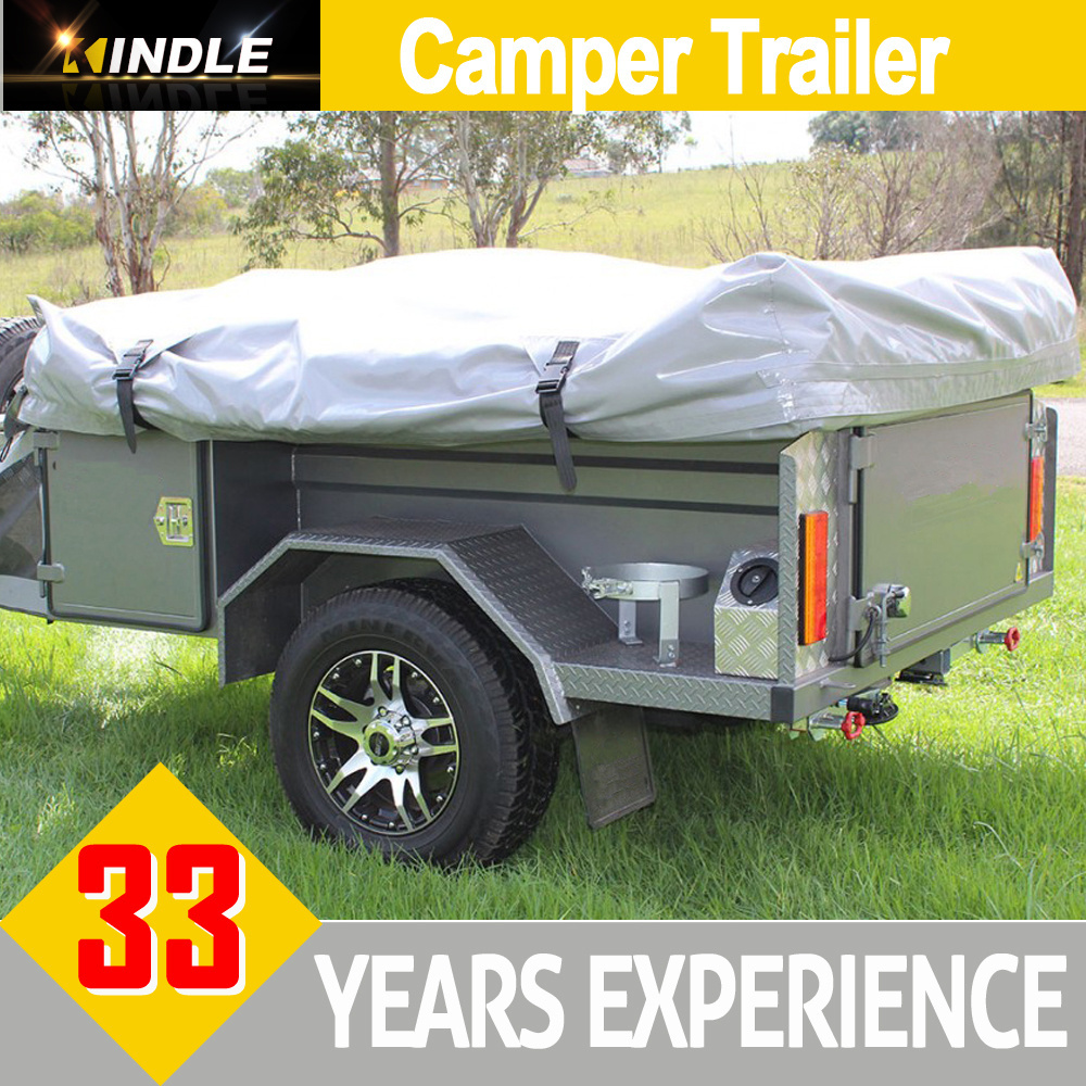 Off-road Folding Camper Trailer Kit for Traveling