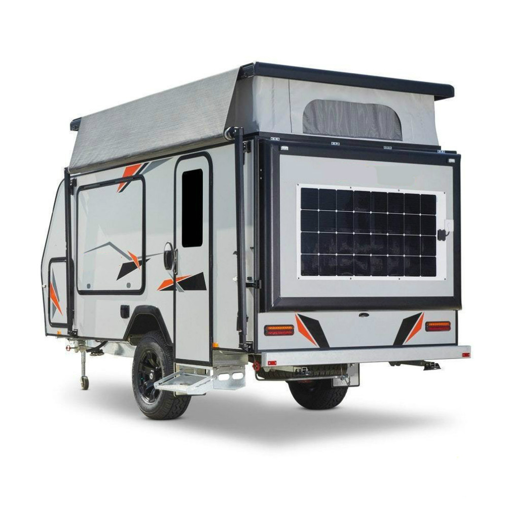 Pop Up Teardrop Camper Mini Caravan