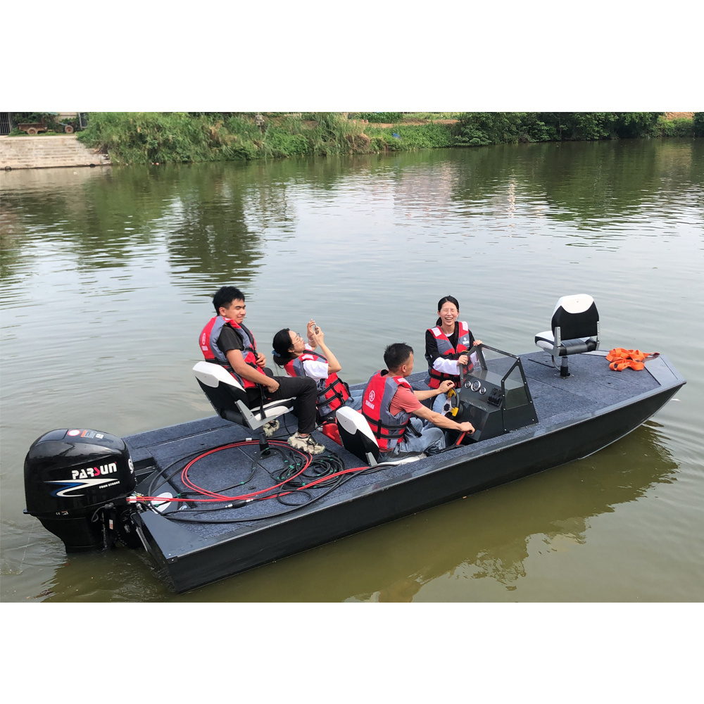 Electric Aluminium Bass fishing Boat