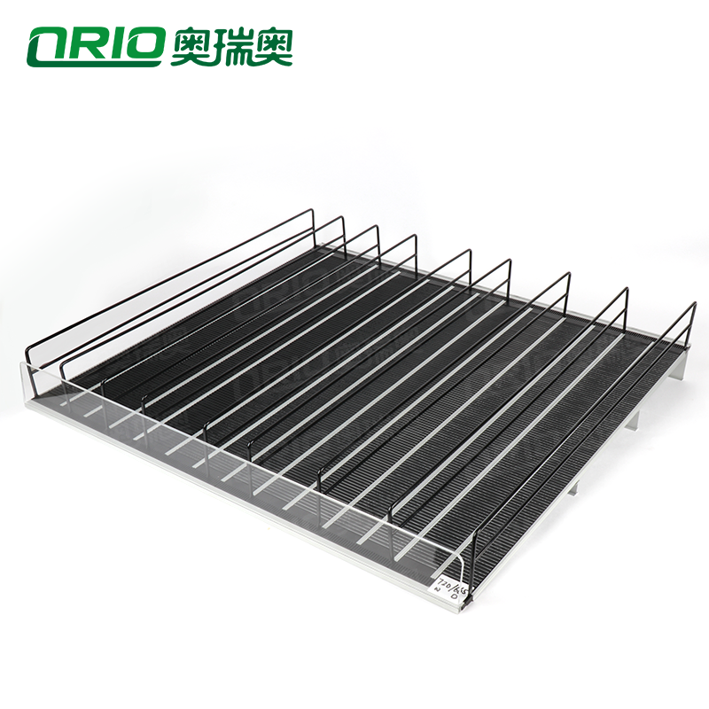 Refrigerator Flex Gravity Feed Shelf  Roller  Rock N Roller Shelves Freezer Shelf Pusher System For Supermarket