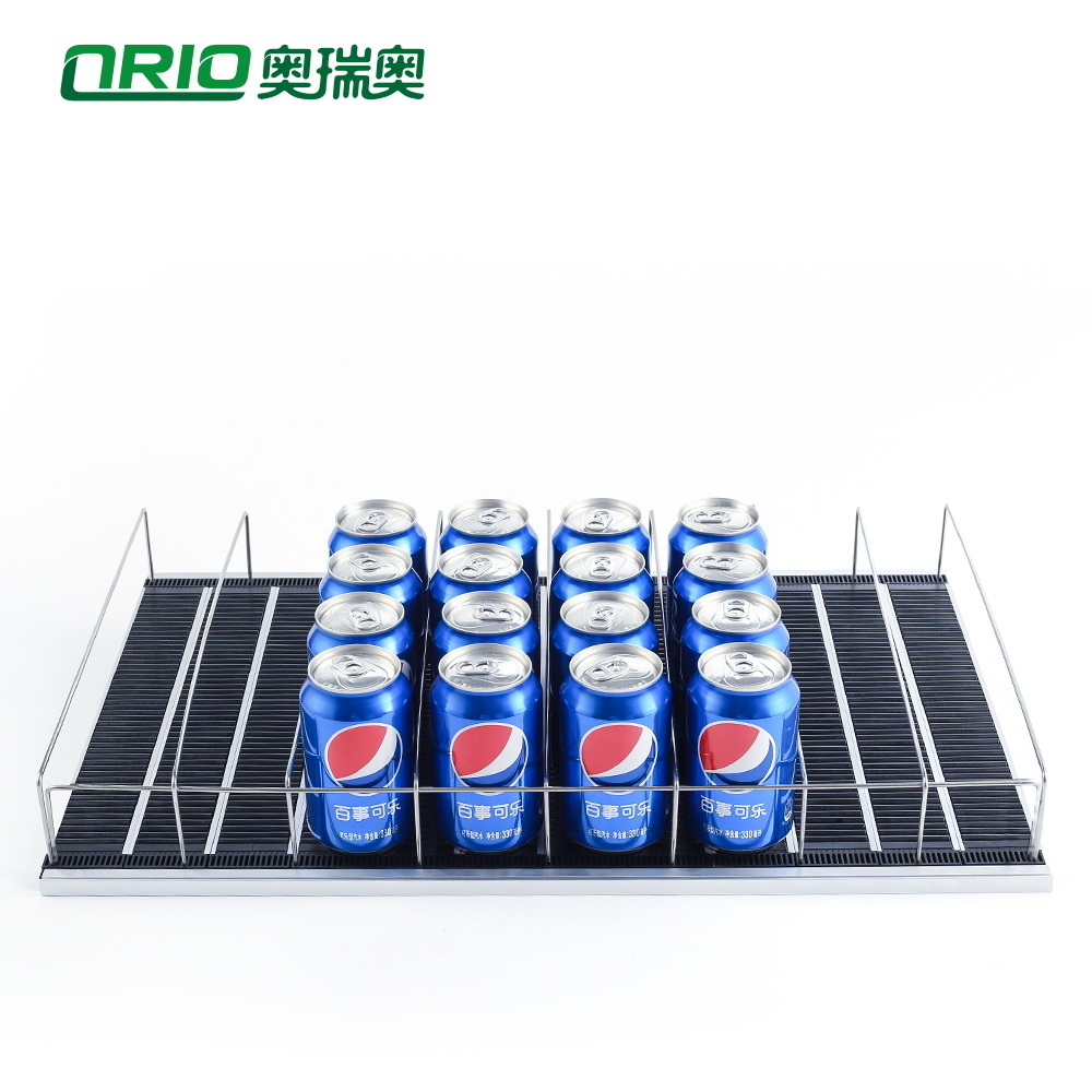 Auto Front Roller Shelves Drink Organizer Gravity Flex Shelf For Display Product Other Store Roller Shelving System