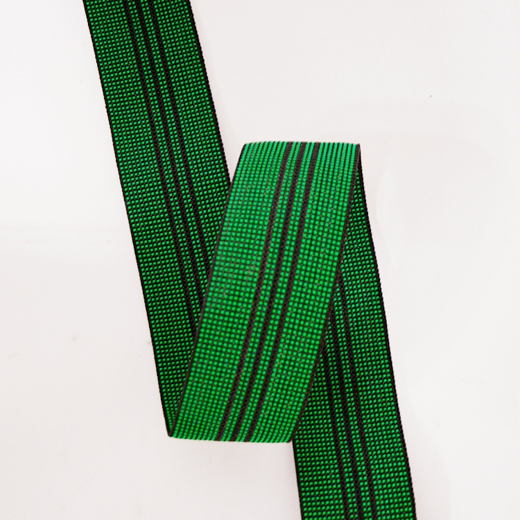 OUTONG Professional Manufacturer High Quality Woven Elastic Band Sofa Webbing Ribbon Upholstery Straps For Furniture