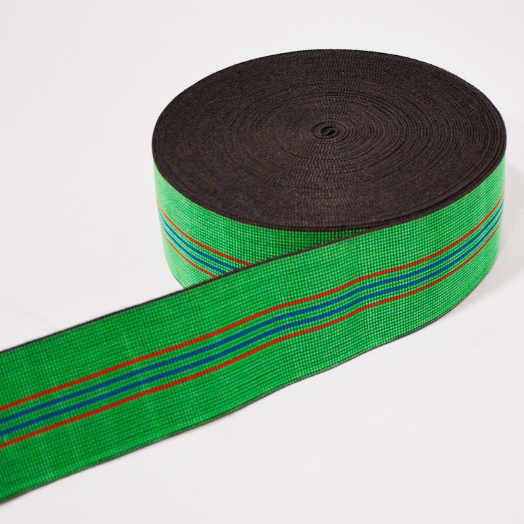 OUTONG Custom Upholstery Furniture Elastic Webbing Strap Tape Elastic Belt Webbing Polypropylene PP Webbing For Sofa