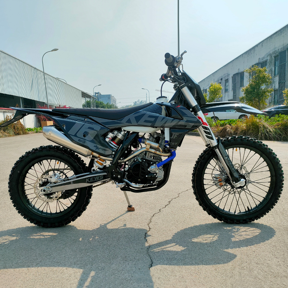 KEWS Motocross 4 Stroke Off-road Motorcycle CBS300 300cc Moto Cross Trail Cross Country 300cc Dirt Bike Enduro