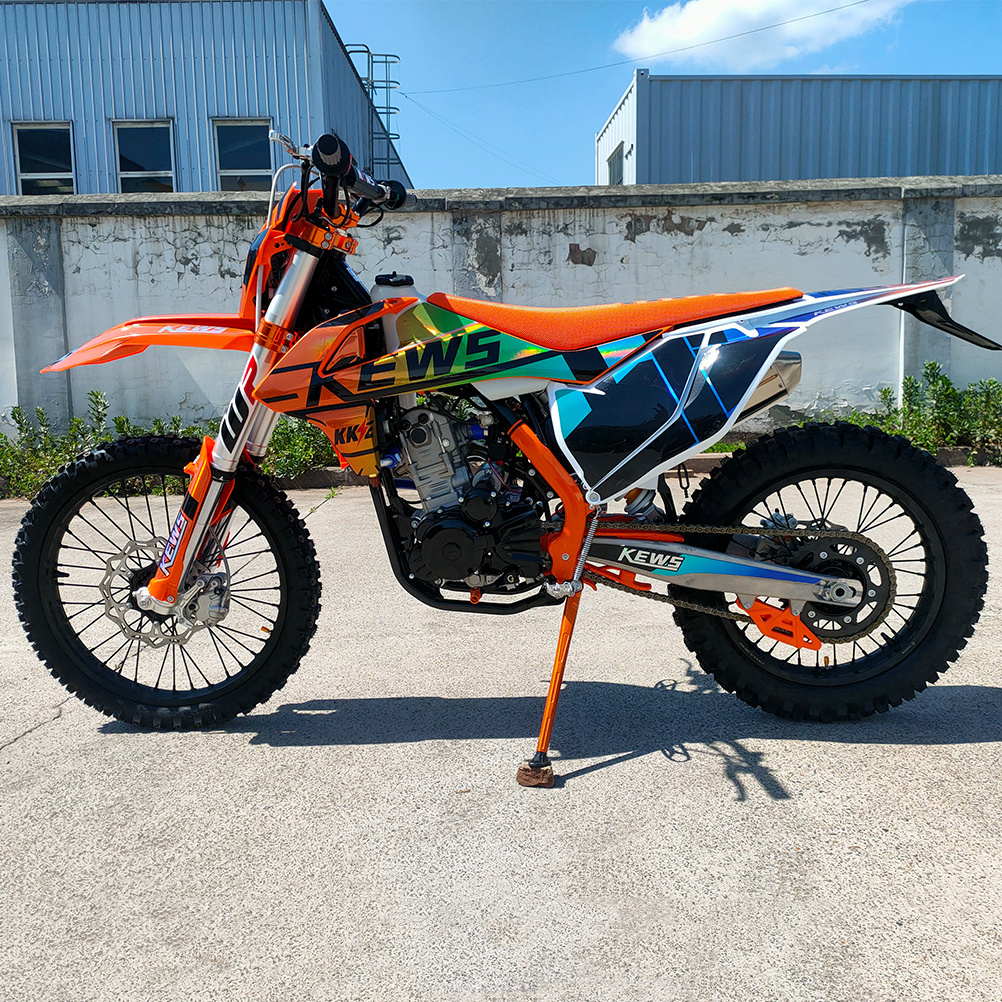 KEWS CBS300 Engine Motocross Chinese Moto Cross 4 Stroke Motorcycle 300cc Dirt Bike Off-road Motorcycle