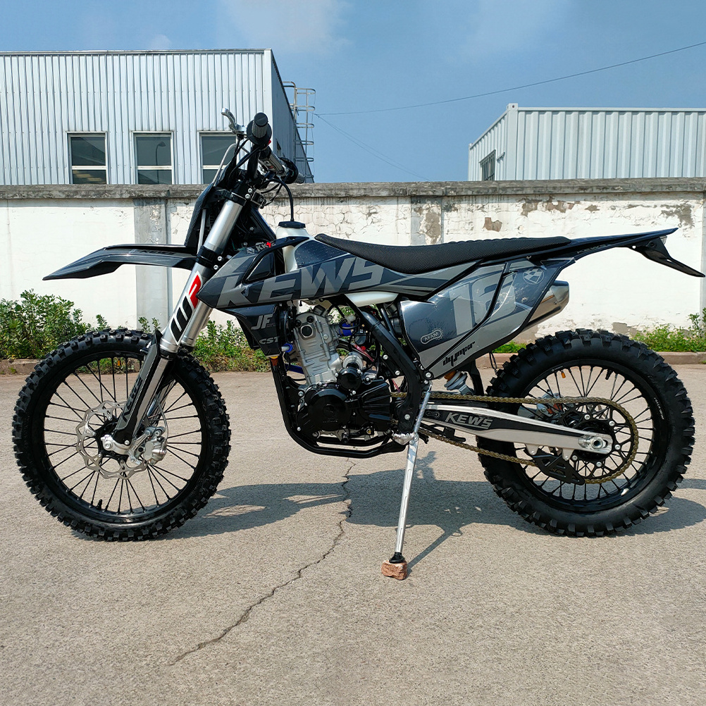 KEWS Motocross 4 Stroke Off-road Motorcycle CBS300 300cc Moto Cross Trail Cross Country 300cc Dirt Bike Enduro