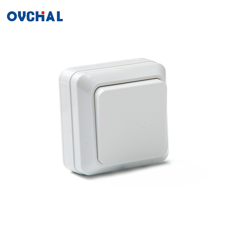 OUCHI Manufacturers European Style One Gang Two Way Electrical Light Switch