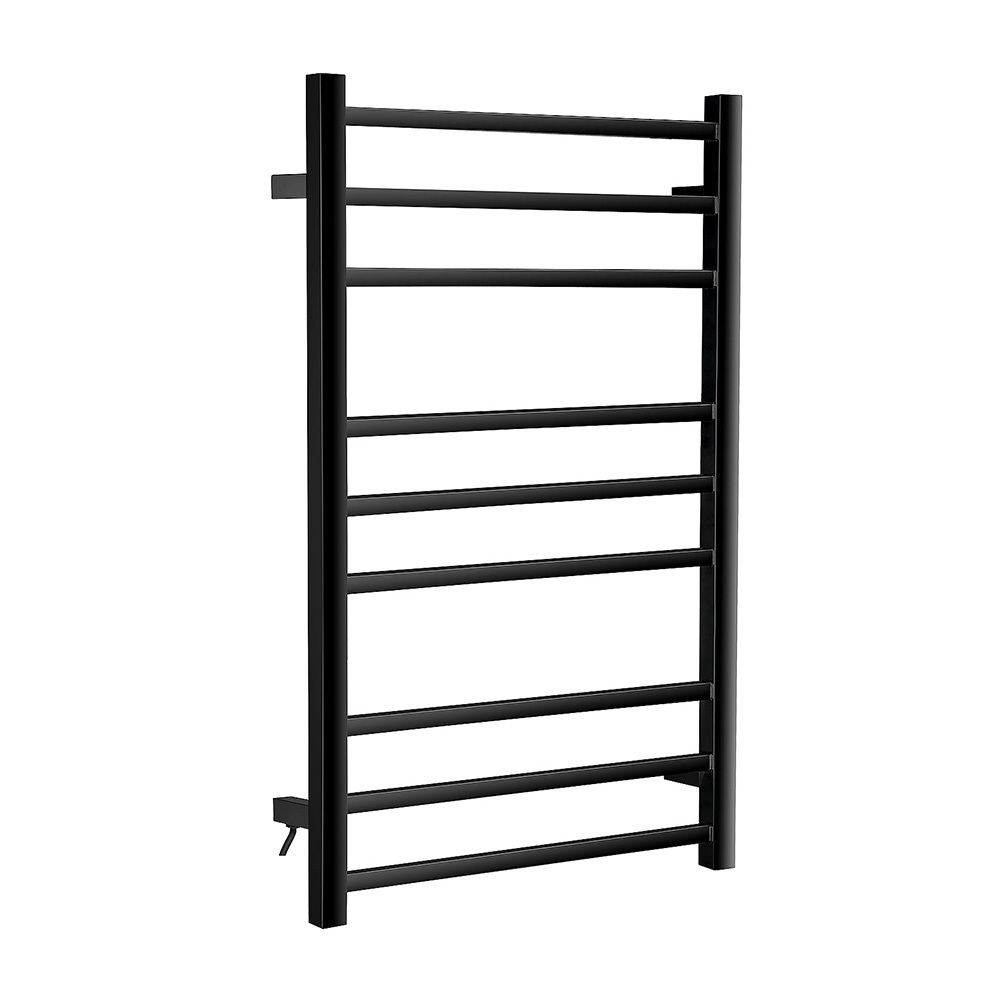 Wholesale modern black electric heated warmer towel rack