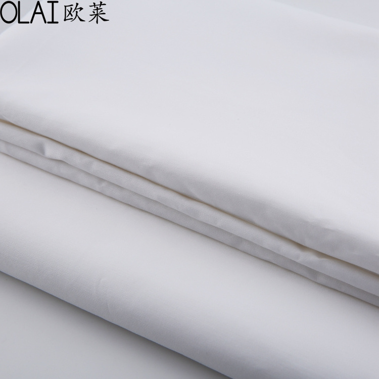 Nantong textile factory wholesale Dobby Plain Weave 100% cotton fabric roll for bed sheets