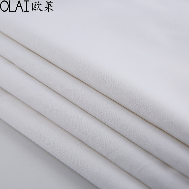 Nantong textile factory wholesale Dobby Plain Weave 100% cotton fabric roll for bed sheets