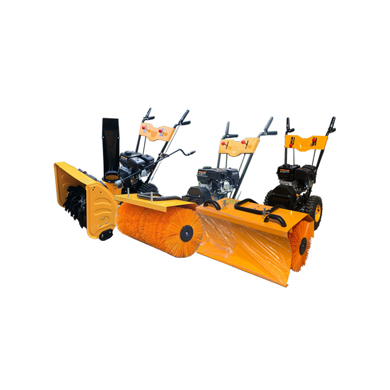 Self-propelled Walk Behind Snowplow snow Blower Thrower Sweeper