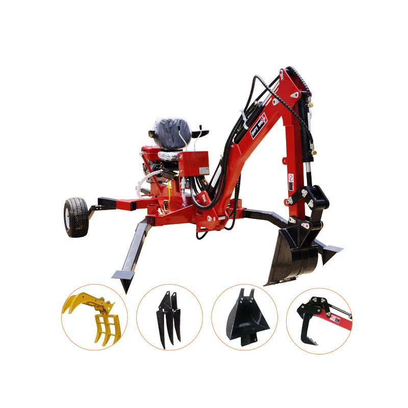 Agriculture EPA /CE Mini Excavator Towable Backhoe