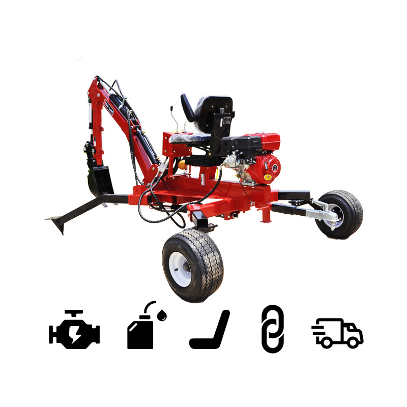 Mini Portable Excavator Towable Digger Backhoe Price