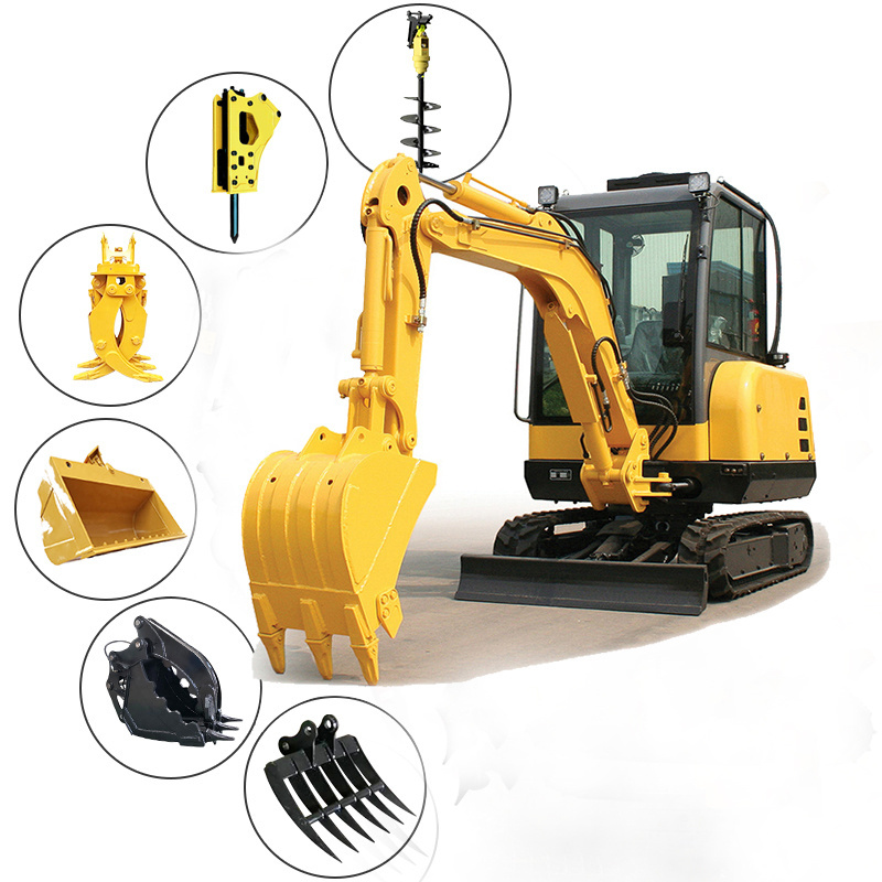 Good Price 2.5 Ton Excavator Small Excavator Mini Bagger