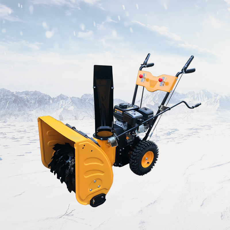 Self-propelled Walk Behind Snowplow snow Blower Thrower Sweeper