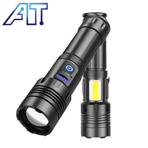 Heytorch generator xhp70.2 zoom dimmer led flashlight high power lompe torches industrial torch light long range flashlights