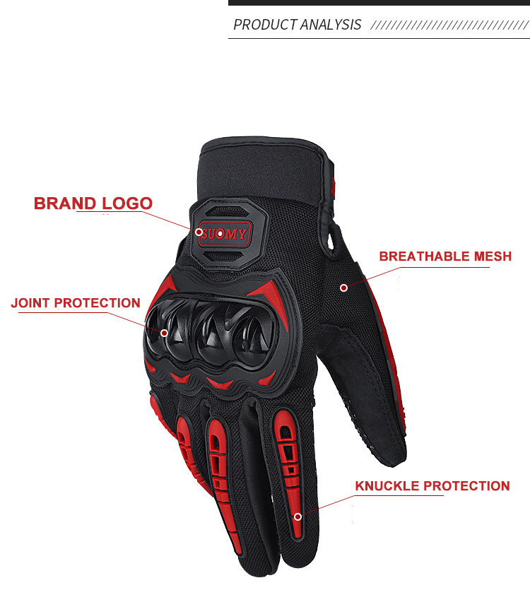 Popular  Universal Motorcycle Riding Gloves Breathable Off-road Equipment Riding gloves