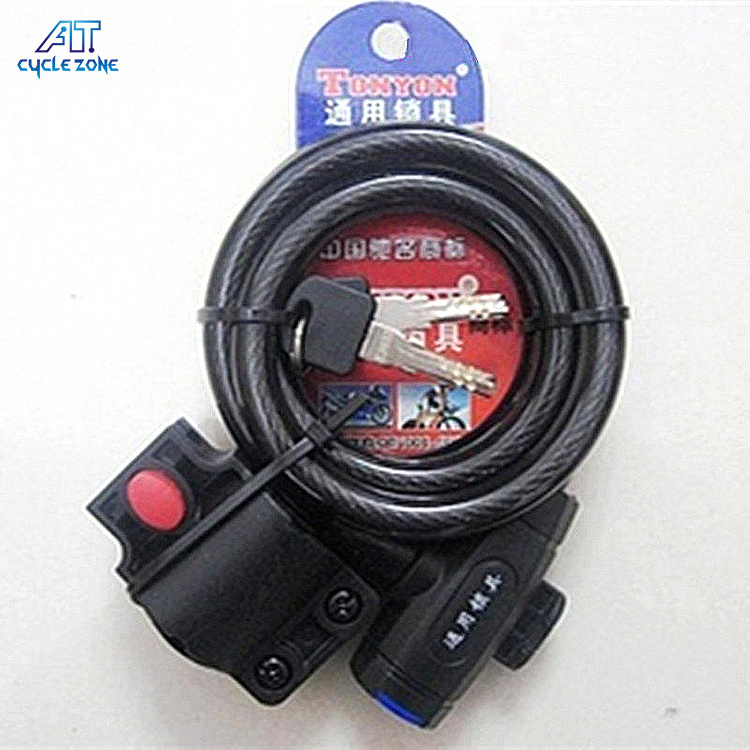 Universal bicycle password lock mountain bike wire lock anti-theft bicycle bike accessories cable lock 1.2m