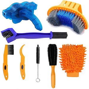 RTS AT Multi Cleaning Bike Bicycle Tools Kits Sets Brush Bicycle Road Chain Wheel Cycling Cleaner Tools Kit Set