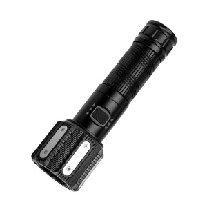 RTS type-C rechargeable Flash Light IPX5 waterproof Led Torch strong light telescopic focus flashlights