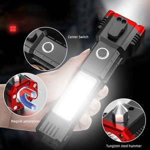 Heytorch Custom Working Light Torch Car Emergency Flashlight Hammer Flashlight Led Torch Flashlights Torche