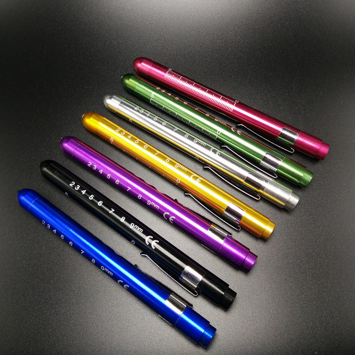 RTS Aluminum alloy light-duty pen lamp pocket portable flashlights with clip pen lamp