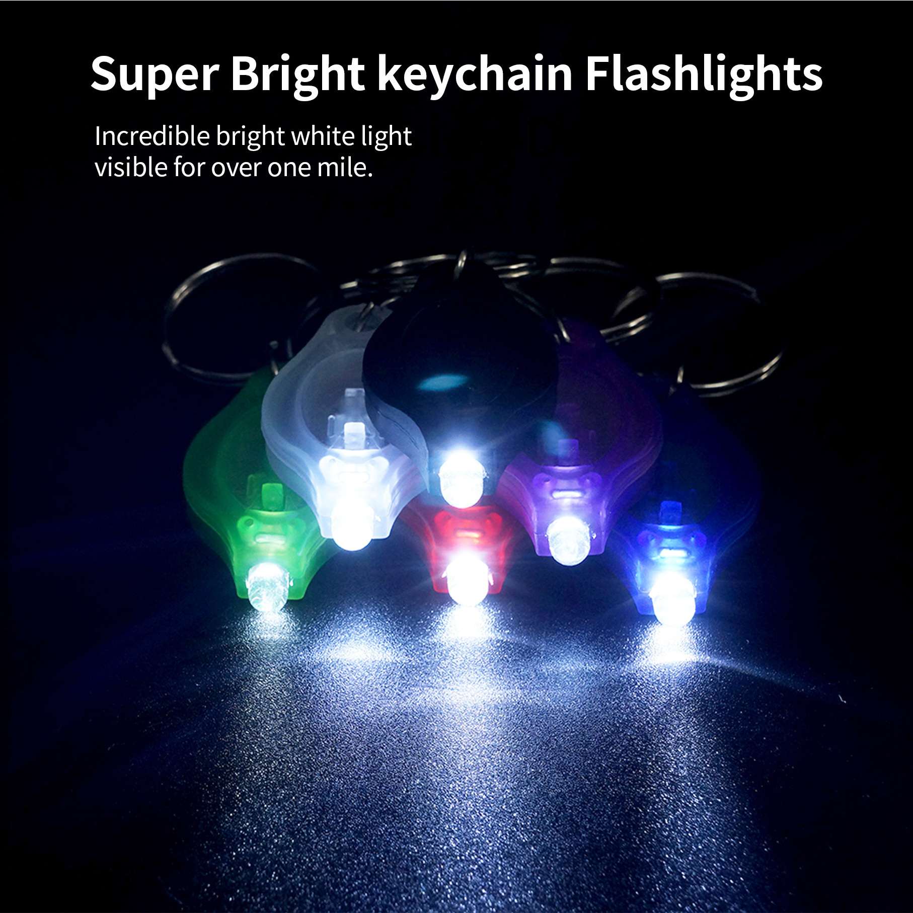 RTS portable keyring mini flashlight hot selling promotional gifts LED small pocket custom mini torch keychain flashlight