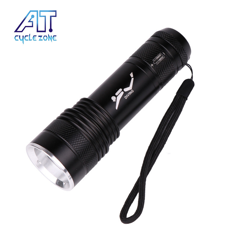 Heytorch Suppliers Bulk Multifunctional Rechargeable Flashlight 4500m Fishing Underwater Torch Light Led Diving Flashlight