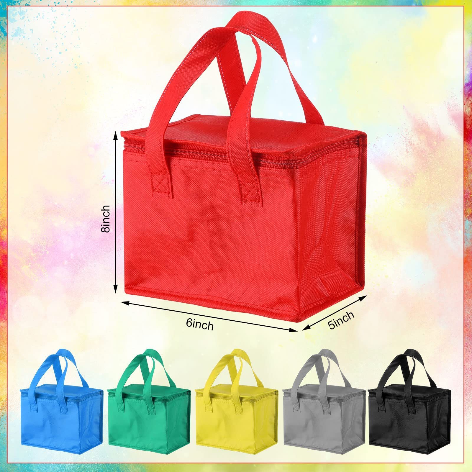 Portable Thermo Bag Eco-Friendly Thermal Insulated Tote for Food Waterproof Lunch Cooler