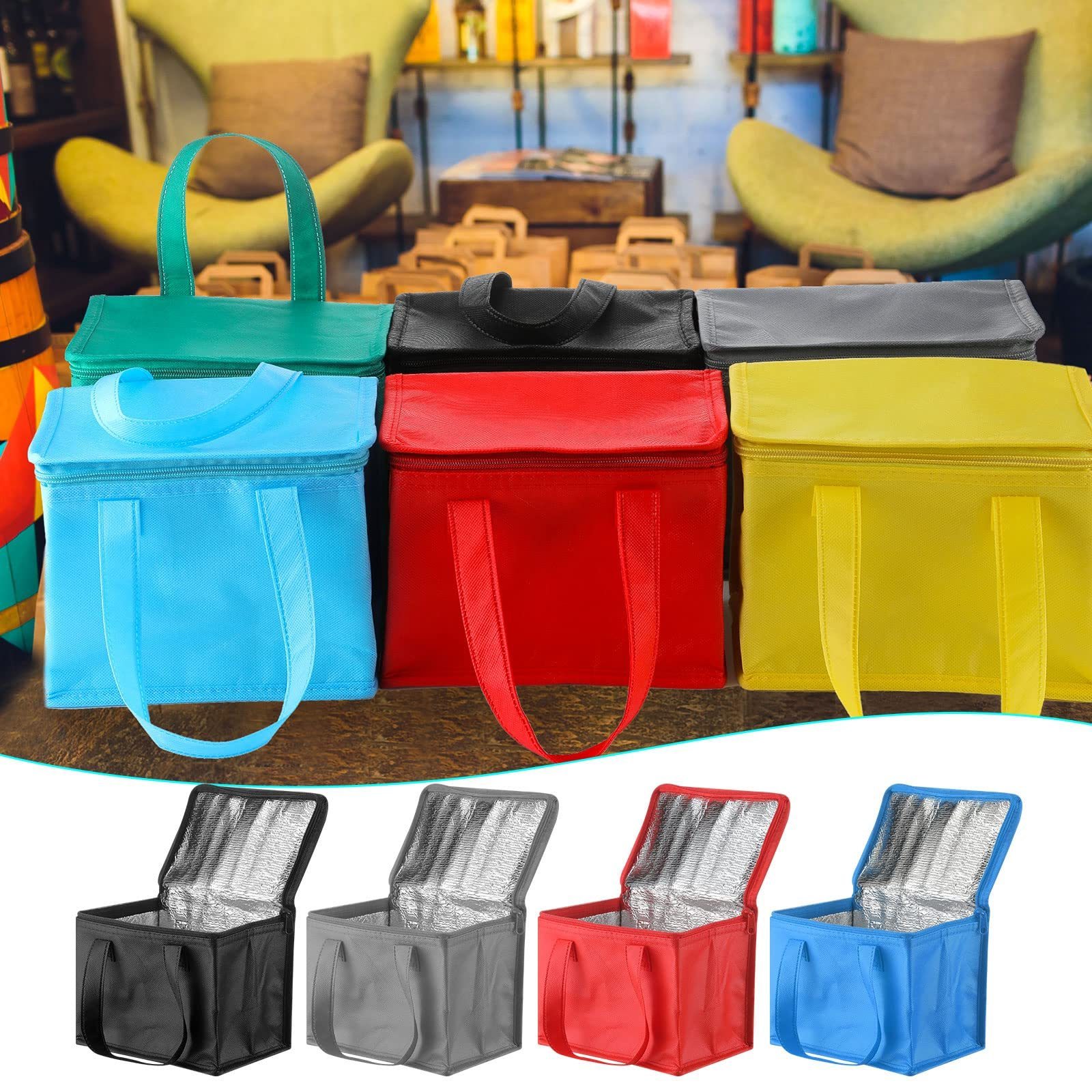 Portable Thermo Bag Eco-Friendly Thermal Insulated Tote for Food Waterproof Lunch Cooler